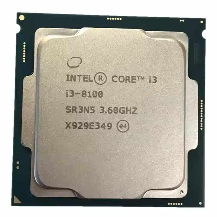 New I3 8100 Intel and Original Integrated Circuits Electronic Component I3 8100  I3 8100T