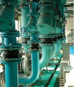 Mở rộng khớp nối linh hoạt ống nối EPDM duy nhất hình cầu cao su với thép không gỉ <span class=keywords><strong>PVC</strong></span> Mặt bích tròn Adapter giả mạo - Product Image 2