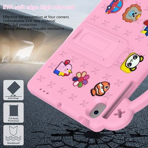 Custodia per Tablet per bambini EVA Foam nuovo stile per Nokia T20 10.36 pollici con manico pieghevole custodia antiurto per <span class=keywords><strong>Lenovo</strong></span> <span class=keywords><strong>M10</strong></span> Plus terza 10.6 - Product Image 6