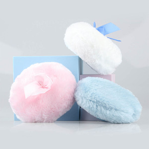 Éponge à maquillage pour le visage - Lavable, épaisse, de forme ronde, pour l'application de poudre et de fond de teint - Product Image 5