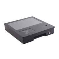 Lector RFID de 10 pulgadas y 13,56 Mhz, ordenador montado al ras, resistente NFC, Panel táctil, PC, Win10, escáner de código QR, tableta táctil