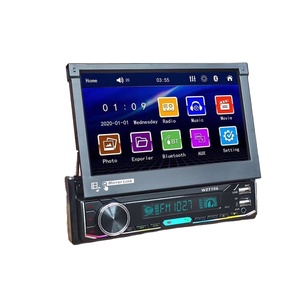 <span class=keywords><strong>Autoradio</strong></span> universel stéréo mp5 FM/AM/RDS/SD /USB/AUX écran tactile 1 din 7 pouces <span class=keywords><strong>autoradio</strong></span> avec Audio - Product Image 1