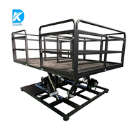 Simulateur de mouvement de robot industriel KD, lit électrique 3/6DOF, moteur, boîte de vitesses, usage médical et industriel, 1 kW, 220V, 1 an
