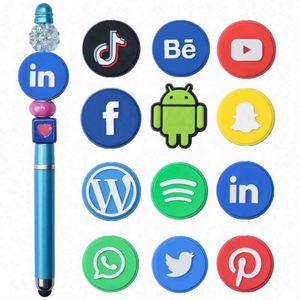 Venta al por mayor directa de fábrica: Nuevas cuentas focales de silicona 100% de grado alimenticio con diseño de botella de bebida <span class=keywords><strong>Prime</strong></span> para bolígrafos con cuentas. - Product Image 2