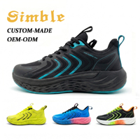 Chaussures de course pour hommes, avec amorti haute élasticité, support OEM personnalisé, pour le sport et le jogging en extérieur