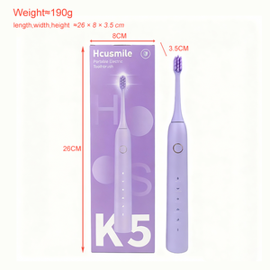 <span class=keywords><strong>Cepillo</strong></span> de Dientes Eléctrico de Alto Rendimiento con Cabezal Intercambiable Diseñado para Dientes y Encías <span class=keywords><strong>Sensibles</strong></span> - Product Image 4