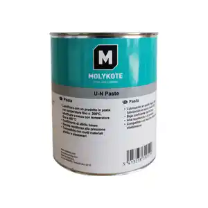 Molykote U-n Paste Kiln Car Bearing High Temperature Solid Grease Low Friction Heavy Assembly Lubricating Grease 1KG/can