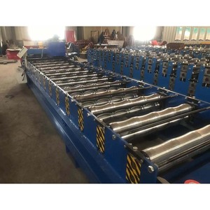 Panneau standard couleur enduit 800 couleur acier rouleau formant la <span class=keywords><strong>machine</strong></span> - Product Image 2
