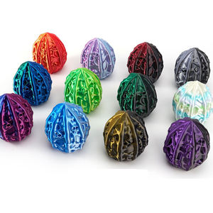 Vashine Araignée en <span class=keywords><strong>cristal</strong></span> flexible imprimée en 3D avec œuf, insecte, jouets de collection pour enfants, œuf d'araignée amusant et créatif imprimé en 3D - Product Image 3