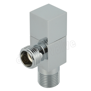 ข้อต่อทองเหลืองชุบโครเมียมแบบมุม 1/2 นิ้ว แบบแมนนวล - Product Image 6
