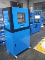Prensa de Vulcanización de Laboratorio de 10 Toneladas |   Máquina de Curado al Vacío para Caucho y Silicona |   Sistema de Placa Calefactora