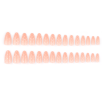 30 pièces d'accessoires pour ongles, faux ongles autocollants, non toxiques, à pression, réutilisables, à pois, kawaii, magnifiques, en PMMA