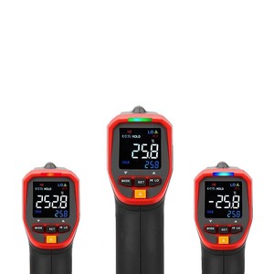 Thermomètre infrarouge UNI-T UT303A, pistolet de mesure de température industriel haute précision pour la mesure de l'huile et de l'eau - Product Image 1
