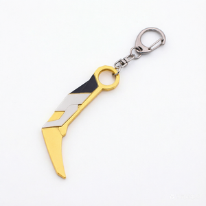 Marchandises du jeu Valorant : Porte-clés miniature en métal exquis, modèle Fearless Contract Thug AK Alien Overlord - Product Image 6