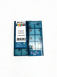 Plaquette de rainurage interne CNC pour petits trous, lame en carbure à rainurage inversé, outil à rayon MB05-200-2.3 - Product Image 2