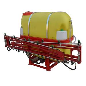 Atomizzatore agricolo durevole con serbatoio grande da litri, montato su trattore a 3 punti, con braccio irroratore e pompa motore ad alta pressione - Product Image 2