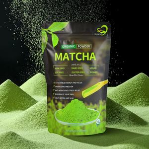 Chinaherbs - Té Verde Matcha Orgánico Certificado al por Mayor, Polvo de Té Verde Puro de Alta Calidad, Té Saludable en Bolsitas y Botellas, Marca Privada - Product Image 1