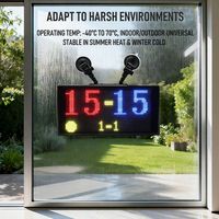 Raquette de padel intelligente GANXIN avec capteur, comptage automatique des points, compteur de score numérique, tableau de score LED pour le jeu sur le terrain de tennis