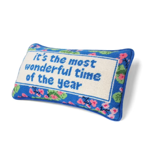 <span class=keywords><strong>Cuscino</strong></span> Decorativo in Lana Fatto a Mano con Ricamo a Punto Croce per Arredamento Casa - Product Image 1