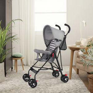 Parapluie de voyage portable en gros Poussette simple pour bébé Poussette landau pliable pour bébé portable Poussette de transport réglable - Product Image 1