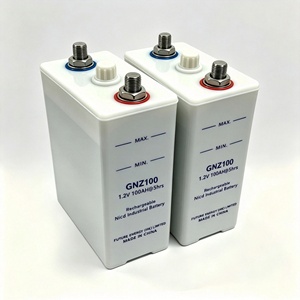 IEC60623แบตเตอรี่ GNZ100แบบชาร์จไฟได้สำหรับ UPS KPM100 1.2V แบบปล่อยประจุ100AH ปานกลาง - Product Image 1