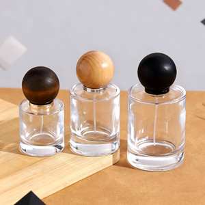 Bouteilles de vin en verre de luxe 30ml 50ml 100ml personnalisables vides rechargeables avec emballage en boîte sérigraphie bouchon pulvérisateur - Product Image 6