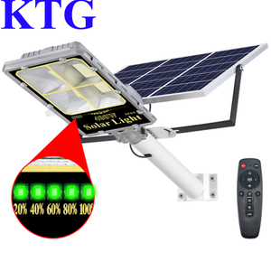 Açık gündüz ve gece indüksiyon 200w 300w büyük kapasiteli pil şarj GÜNEŞ PANELI akıllı güneş sokak lambası - Product Image 2