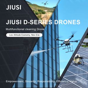 JIUSI D50R <b>Window</b> Cleaning Dron with LED <b>Lights</b> Efficient and Safe Remote Control Operation Solar Panel Cleaning Dron - Product Image 2