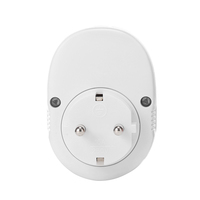 Nouveau Design 230V Wifi Plug Outlet Wall Germany Universal Smart Home Socket in White