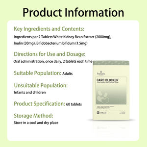 Tabletas Masticables de Frijol Blanco Natural de Alta Calidad Beverly, Quemador de Grasa, Suplementos Herbales para Adultos y Adolescentes, 60 Unidades - Product Image 4