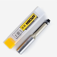Arden Flush Trim Router Bit padat Router Bit 1/4*3/8*1/2 alat pertukangan Flush pemangkasan Bit dengan bantalan