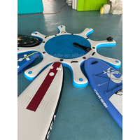 Vente en gros prix d'usine planche à air gonflable pagaie SUP plate-forme Yoga Dock Station à vendre