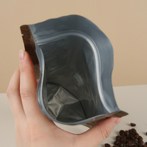 Tùy chỉnh bao bì thực phẩm doy gói nhựa Snack Cà phê bột bao bì túi nhôm lá đứng lên túi có khóa kéo - Product Image 5