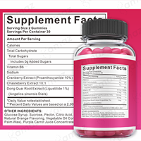 Gummies Équilibre Hormonal Féminin Amaz – Vitamine B6 Sans Sucre – Complément OEM pour la Santé Physique des Femmes
