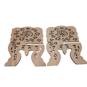 Musulman Eid Ramadan Mubarak en bois la Sainte Bible Coran Coran Holder étagère présentoir support pour la lecture livre Islam décoration - Product Image 3