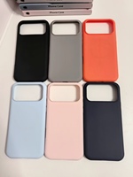 Étui de téléphone portable magnétique antichoc en TPU de luxe, couleur unie, silicone souple, compatible avec 14 Pro Max/13/12/11