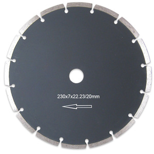 9inch/230mm Diamond <b>Cutter</b> Saw Disc Cold Pressed Segmented Type for Cutting Stone Granite Marble Concrete Brick - Product Image 2