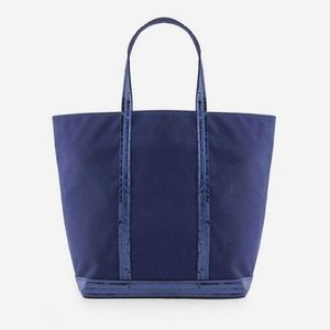 Sac de plage en toile de grande taille, réutilisable, bio, personnalisé, tendance, avec pochette - Product Image 4