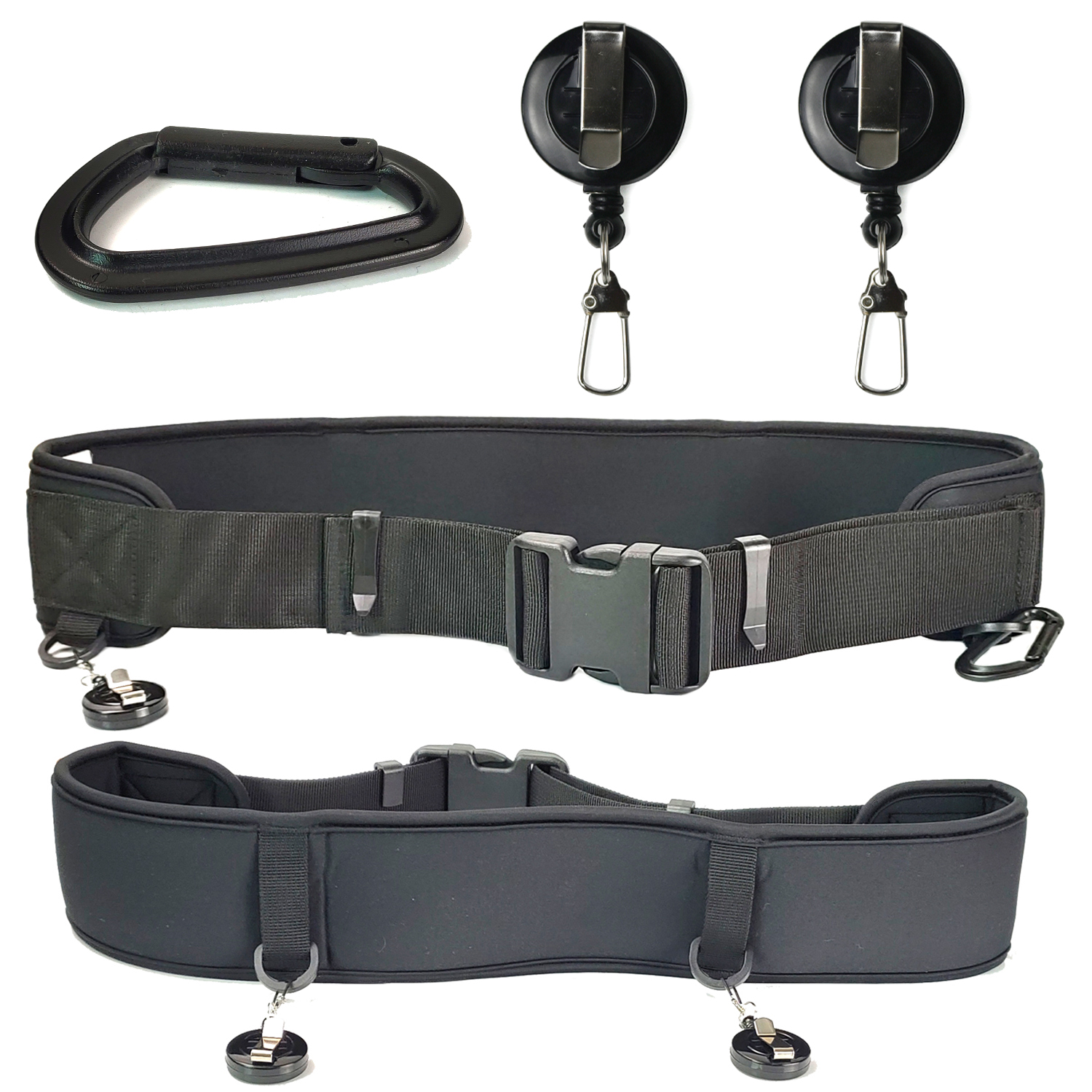 Ceinture de pêche réglable pour pêche à la mouche Surf Casting Spinning Canne à pêche Noir Réglable, Noir, Adjustable