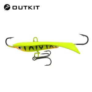1 Outkit 1 Stuks Kwaliteit Winter Ijs Jig 6Cm 9G Visaas Kunstaas Leurre Balancer Voor Vissen Karper Snoekbaars Snoekbaars - Product Image 1