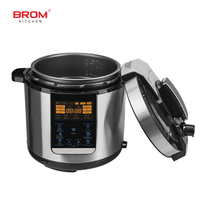 Cuiseur de riz électrique automatique, w, en acier inoxydable, outil commercial, appareil de cuisine, vente en gros