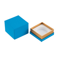 Boîte cadeau cosmétique de luxe magnétique avec doublure en éponge en matériaux recyclés pour crème pour le visage - Emballage personnalisable pour maquillage et beauté