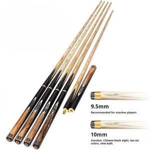 Direktverkauf ab Werk Omin Professioneller Snooker-<span class=keywords><strong>Billard</strong></span>-Queue mit 10mm Spitze, Messinganschluss, Professionelle Geradheit, 3/4 Teilbar - Product Image 4