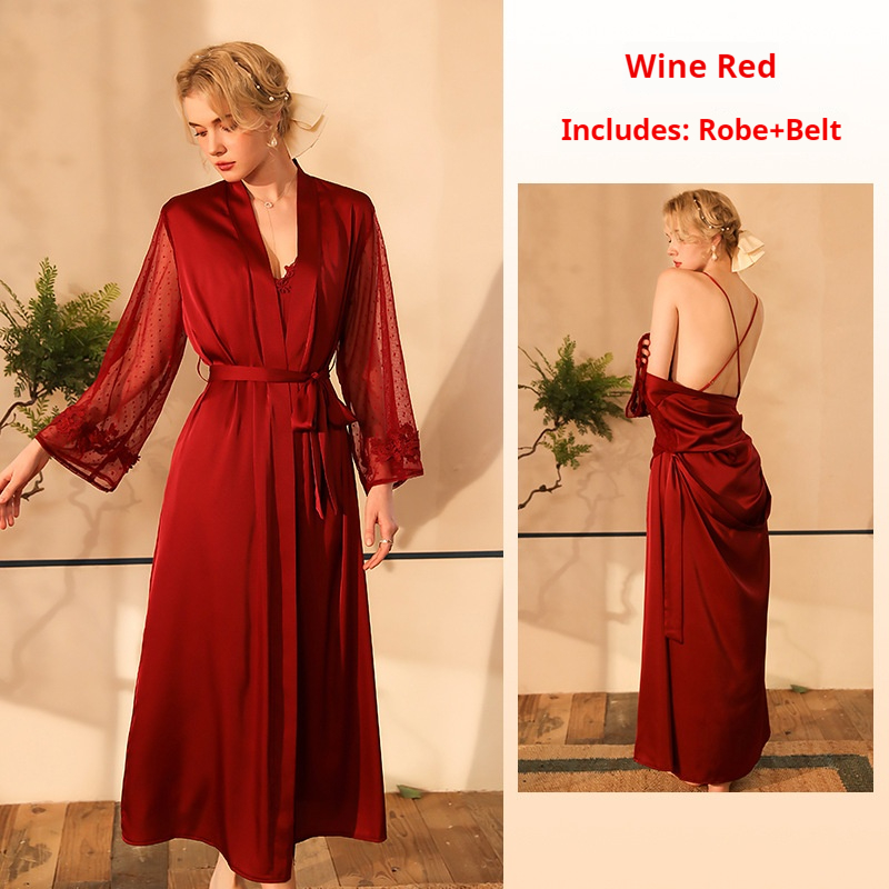 Veste rossa vino+cintura