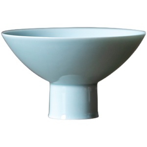 Chinese Style <b>Ceramic</b> High-Footed <b>Plate</b> Round With Stand For Tea Ceremony Dessert Fruit Serving Dehua Origin - Product Image 5