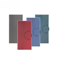 Panneau solaire de façade BIPV 180-360W personnalisé CdTe avec système bifacial transparent à double verre Module de mur-rideau PV coloré