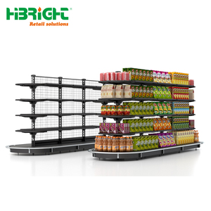 Étagères de présentation de supermarché de style américain de haute qualité pour les espaces de vente au détail - Product Image 1