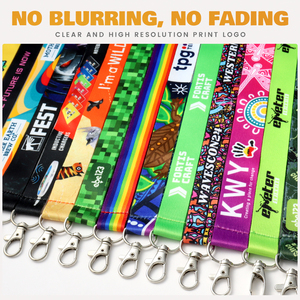 No Minimum Order Manufacturer Cheap Personalized Neck Tool Printing Polyester Sublimation <strong>Custom</strong> Lanyards With Logo <strong>Custom</strong> - Product Image 3