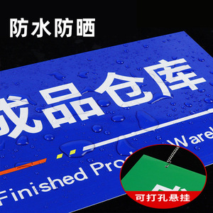 Señales Personalizadas para Zonas de Fábrica y Talleres, Señalización de Seguridad para Divisiones de Inspección, Estándar GB, Impresión UV, Origen Zhejiang - Product Image 3