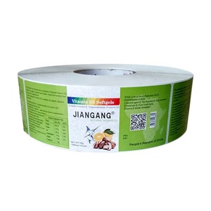 Personalizado impresso impermeável papel sintético adesivo Kombucha suco garrafa etiqueta adesivo - Product Image 4